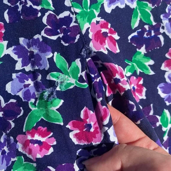 Vintage Karin Stevens Floral Dress - Picture 7 of 8